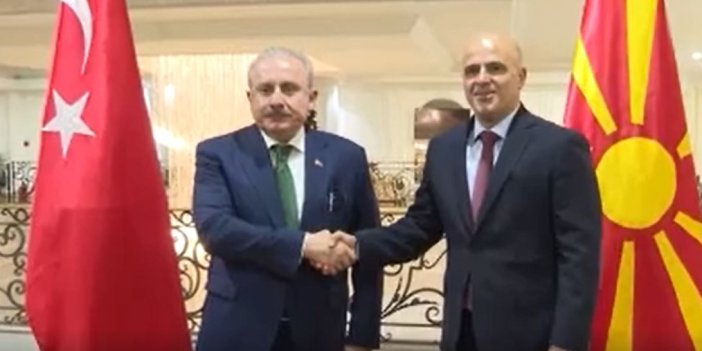 Şentop, Kuzey Makedonya Başbakanı Kovaçevski ile görüştü   