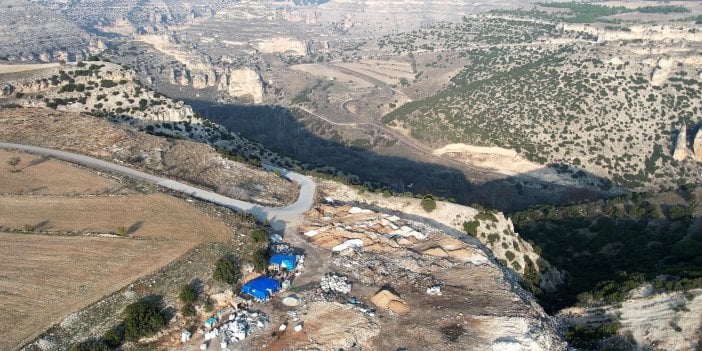 Tabiat parkı ilan edildi çöplük niyetine kullanıldı