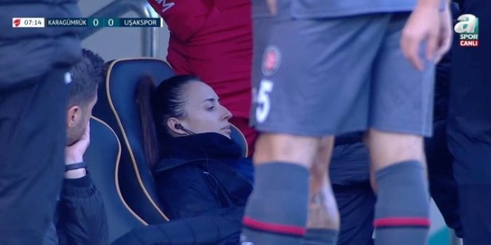 Karagümrük-Uşakspor maçında korku dolu anlar: Hakem fenalık geçirdi