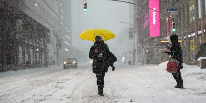 ABD'de 'nesilde bir kez görülebilecek' kar fırtınası bekleniyor