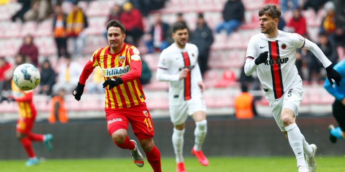 Kayserispor Gençlerbirliği'ni 2 golle geçti