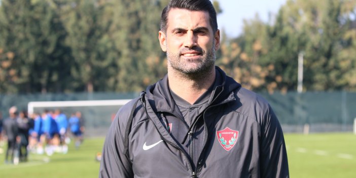 Hatayspor teknik direktörü Volkan Demirel'den açıklamalar. ''En iyi şekilde hazırlanıp maçımıza çıkacağız''