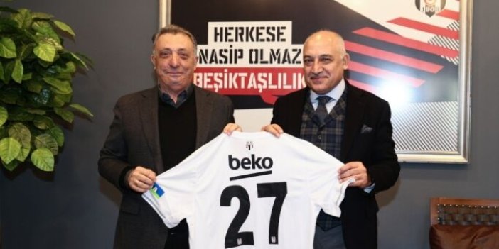 Büyükekşi Beşiktaş'a gitti. Çebi'ye altyapı mesajı verdi