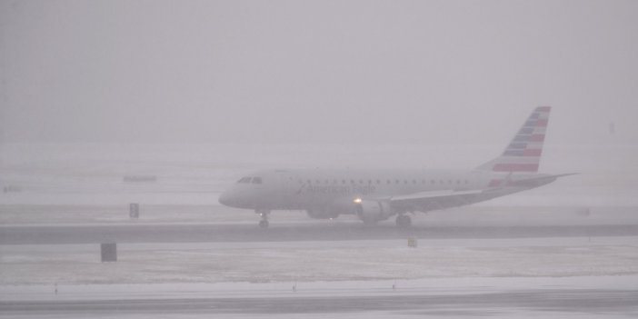 ABD'de 2 binden fazla uçuş kar fırtınası nedeniyle iptal edildi   