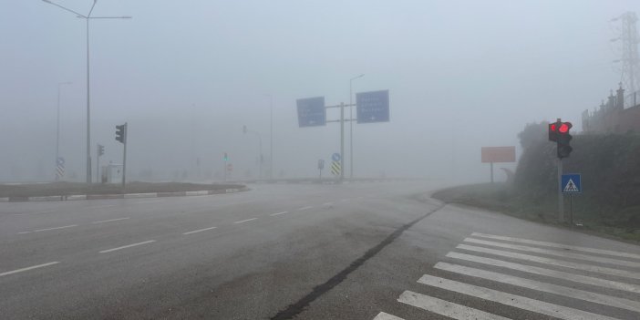 Çanakkale’de yoğun sis