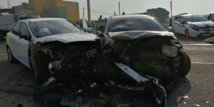 Manisa’da zincirleme trafik kazası: 2’si çocuk 8 yaralı