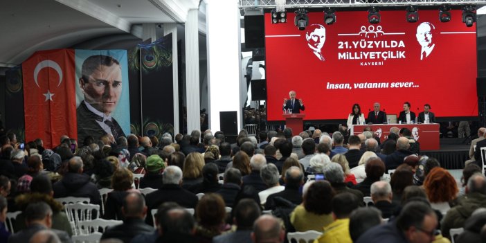 Kemal Kılıçdaroğlu Ülkücü kanaat önderleri ile '21. Yüzyılda Milliyetçilik’ konferansına katıldı