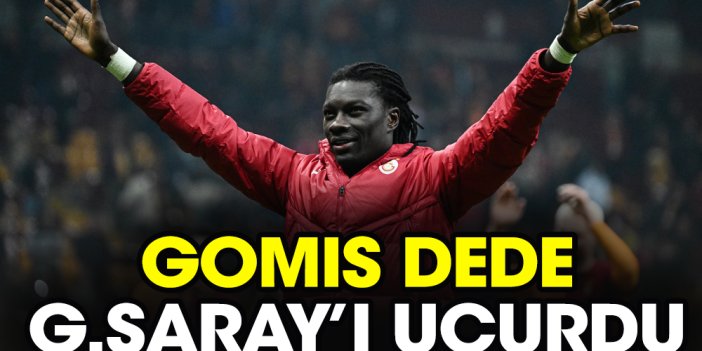 Gomis dede Galatasaray'ı liderliğe uçurdu