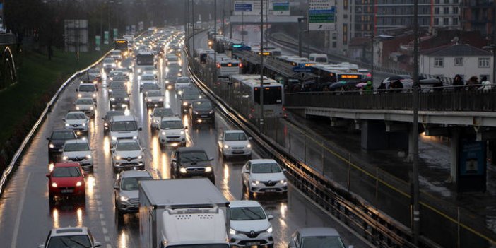 İstanbul'daki trafik oranı açıklandı