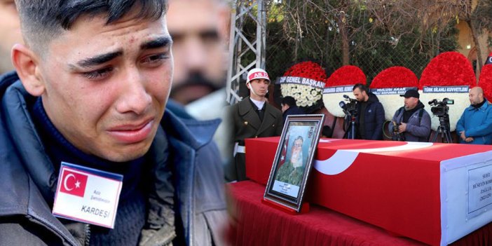 21 yaşındaki Şehit Hüseyin Korkmaz son yolculuğuna uğurlandı