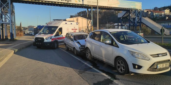 Ereğli’de trafik kazası: 4 yaralı   