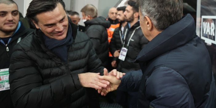 Montella 'Maalesef' dedi ve üzüntüsünü açıkladı