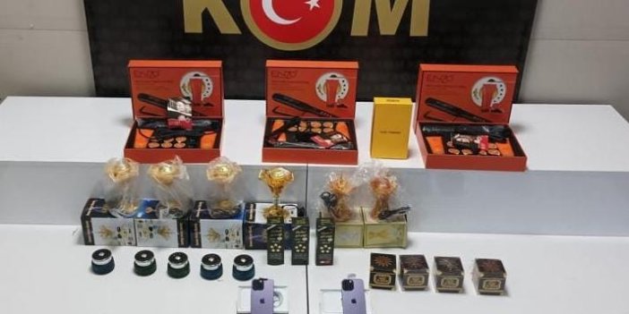 Samsun'da kaçak sigara ve kozmetik ele geçirildi