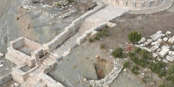 Antik kentteki çeşme 1300 yıl sonra yeniden akacak