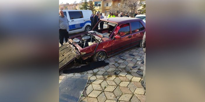 Elazığ'da trafik kazası:2 yaralı   