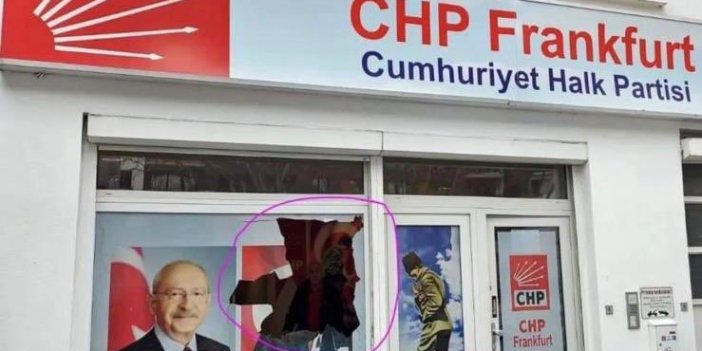 Almanya'da CHP ofisine saldırı