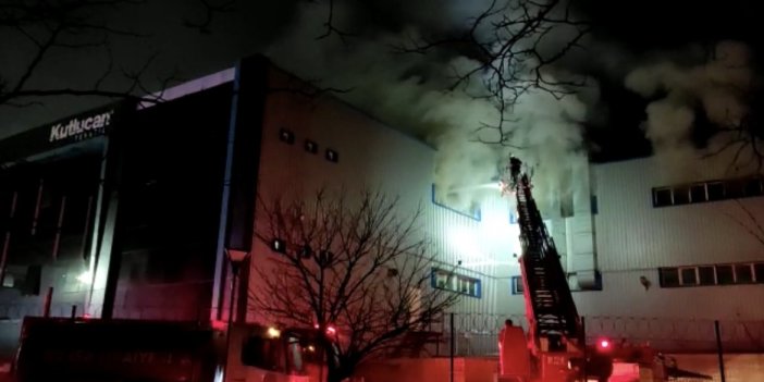 Bursa’da tekstil fabrikasında korkutan yangın