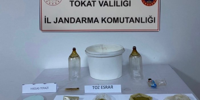 Tokat'ta uyuşturucu operasyonunda 4 kişi gözaltına alındı