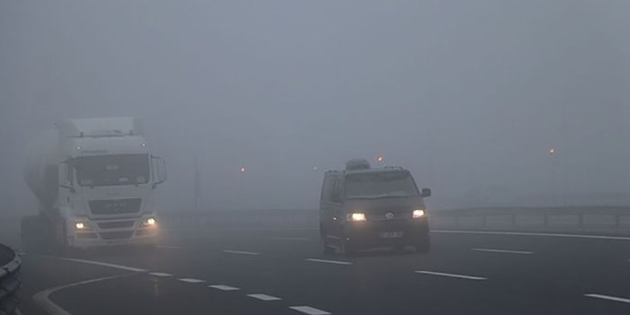 Sürücüler dikkat! Bolu Dağı'nda sis engeli