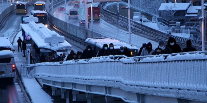 Kar yağışı için İstanbul'a tarih verildi