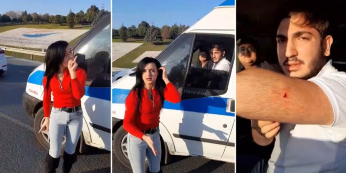 Ambulans şoförünü bıçakla yaralayan kadın serbest bırakıldı