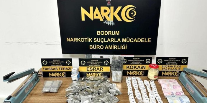Bodrum'da uyuşturucu operasyonu: 4 kişi gözaltına alındı