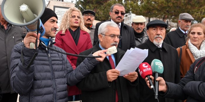 CHP Yozgat’ta memur ve emekli maaşlarına yapılan zammı protesto etti