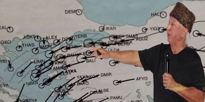 Depremlerin yerini önceden bilen adam Şener Üşemezsoy son iki depremin ardından yeni depremin yerini açıkladı