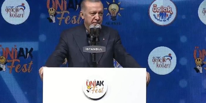 Erdoğan Üniversiteli AK Gençlik Festivali'nde konuştu