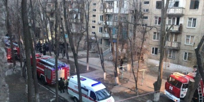 Kazakistan’da apartmanda doğal gaz patlaması. 3 kişi öldü