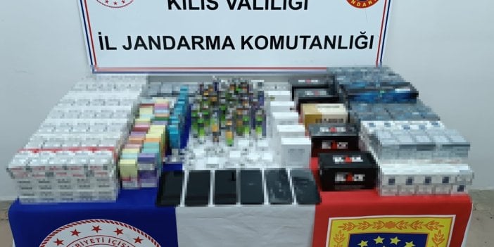 690 paket kaçak sigara ele geçirildi