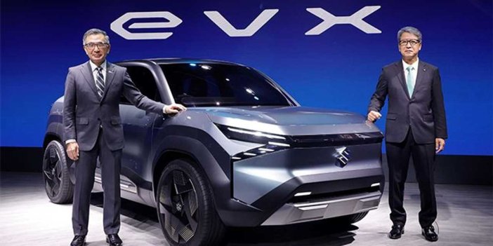 Suzuki eVX elektrikli SUV konsepti tanıtıldı. 2025'te piyasaya sürülecek