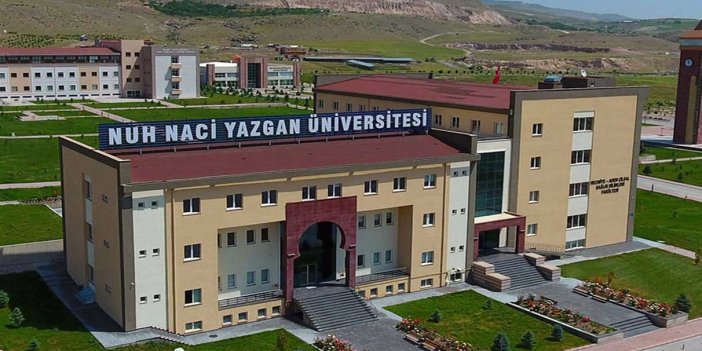 Nuh Naci Yazgan Üniversitesi MYO Öğretim Görevlisi alacağını duyurdu