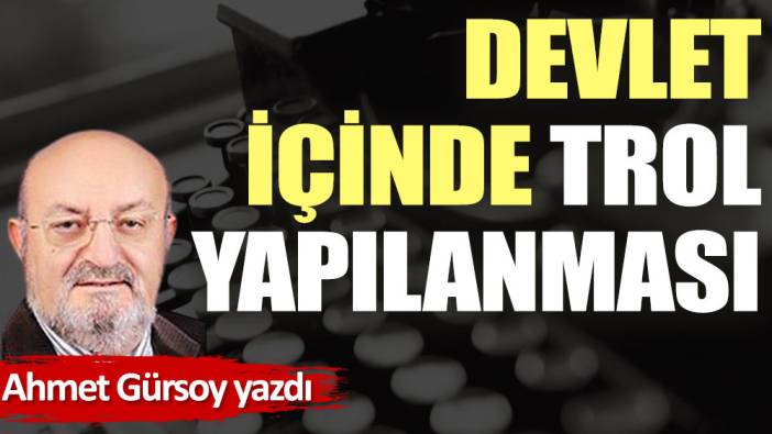 Devlet içinde trol yapılanması