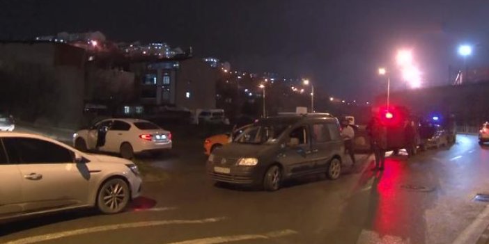 Devriye gezen polis ekibine silahlı saldırı: 1 yaralı