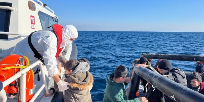 Sahil Güvenlik Ekipleri bir haftada 806 kaçak göçmen yakaladı