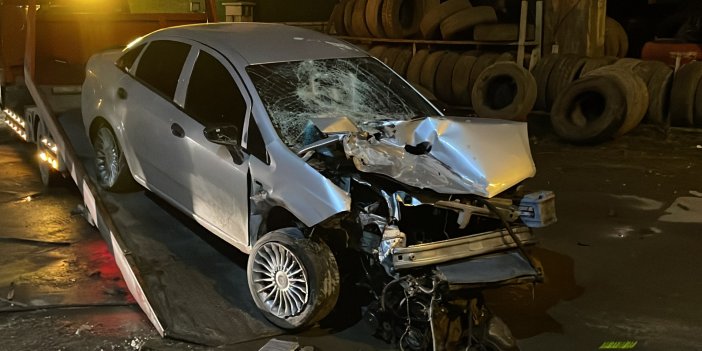 Sancaktepe'de otomobil şarampole düştü: 2 yaralı