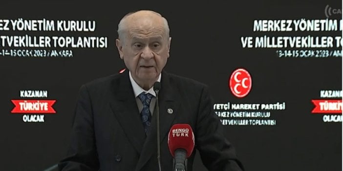 Bahçeli’den seçim tarihi açıklaması. Kızılcahamam'da konuştu