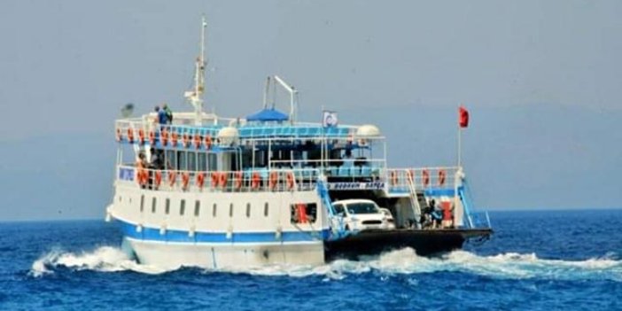 Bodrum-Datça feribot seferlerine fırtına engeli