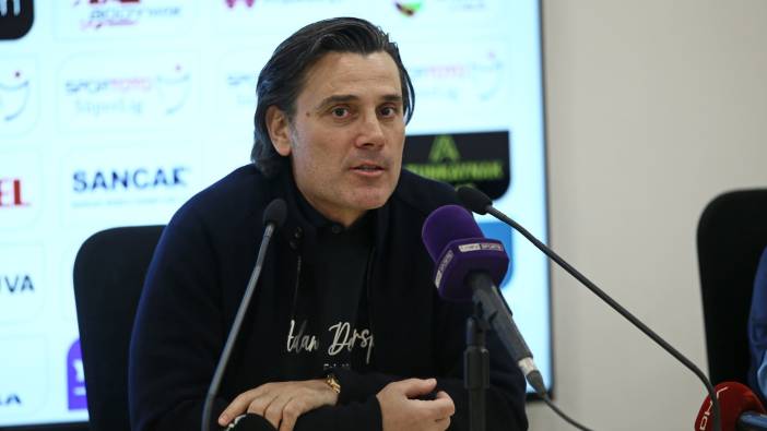 Montella'da flaş hakem sözleri (20 Ocak 2023)