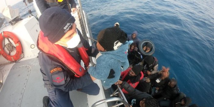 Ege'de kaçak göçmen sayısı düştü. Sahil Güvenlik bir hafta 360 kaçak göçmeni yakaladı