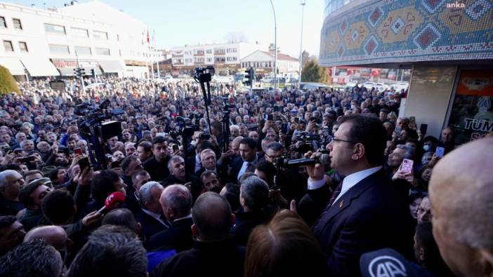 İmamoğlu Anadolu turuna Safranbolu’da devam etti. Mayıs ayında 'söz milletin haydi güle güle' diyeceğiz