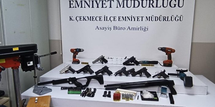 İstanbul'da uyuşturucu ve kaçak silah operasyonu