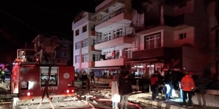 Kocaeli'de doğal gaz borusunun patlaması sonucu 2'si ağır 5 kişi yaralandı