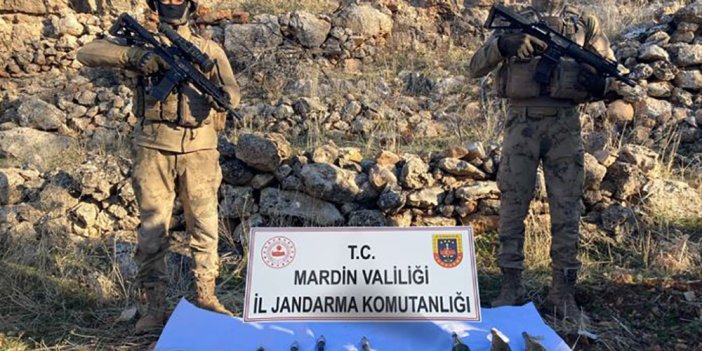 PKK'ya ait ağır silah mühimmatı ele geçirildi