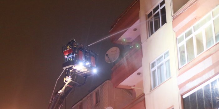Samsun'da evde çakmakla oynayan çocuk yangına neden oldu