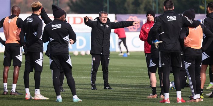 Beşiktaş'ın Alanyaspor 11'i belli oldu. Şenol Güneş 3 futbolcuyu uyardı