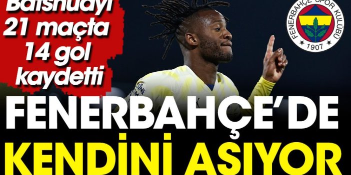 Fenerbahçe'de Batshuayi detayı: Beşiktaş'ta yapamadı