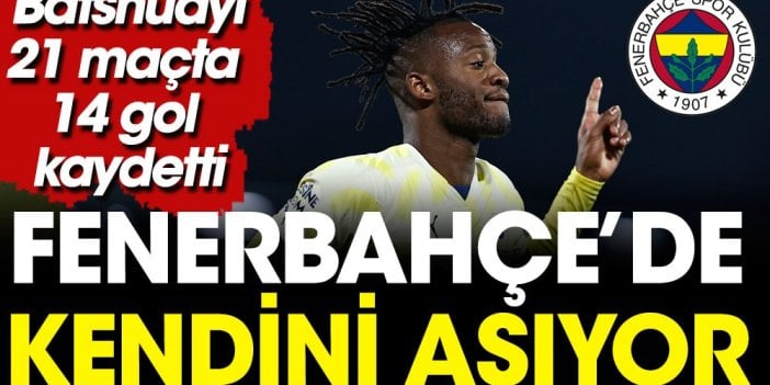 Fenerbahçe'de Batshuayi detayı: Beşiktaş'ta yapamadı