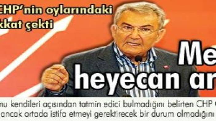 Medya heyecan arıyor